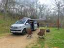 Hard standings for campervans