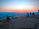 Watching the sun go down