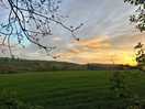 Setting sun