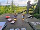 Cards, amazing cider from ty gwyn and *that* view.