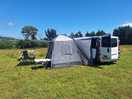 Van and awning
