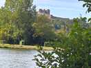A photo of the lake