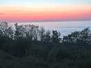Sunset from pitch