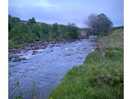 The river next to the campsite.