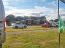 View of the facilities block from pitch 2