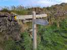 Coastal footpath from site.