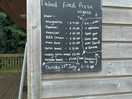 Fantastic pizzas on site.