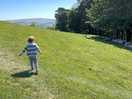 Walking to ullswater from the campsite