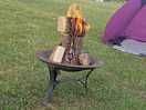 Fires allowed and can rent a fire pit if needed