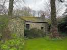 View of lodge from garden