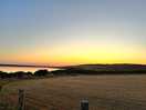 Sunset view across the bay
