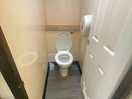 Inside one of the toilet blocks
