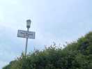Sign to the beach walk