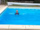 Pool sometimes a little busy but never crowded