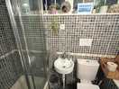 Clean shower and toilet facility