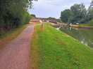 Lovely pathway from pitch