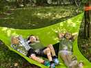 Hammock to rest.