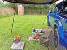 Composting toilet for each pitch & loads of space.