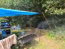 Camped 10 feet from a stream sounded great so calm and relaxing