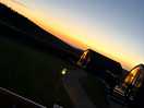 Sunset from the pod