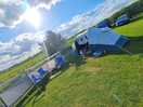 Electric grass pitch