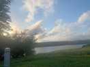 Reservoir view from pitch