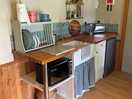 Kitchen area - there is a table and two chairs opposite the kitchen that is not in the photo