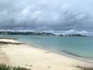 The beach nearby