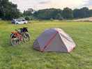 Tent up