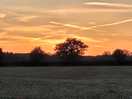 Sunset short walk away