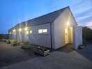 Modern toilet block