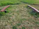 Benches in the meadow