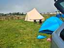 My tent when we 1st pitched up, was surrounded by friday evening tho