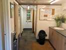 Toilets & showers at reception