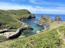 Coastal path view - boscastle
