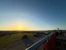 Sunset from the bar bakcony