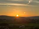 Sunset from our pitch