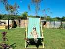 Giant sun lounger