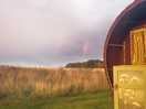 Lovely comfy caravan with great views.