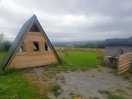 The hut we stayed in with ensuite facilities and parking