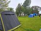 Our tent pitches