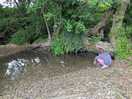 The 'beach', great for paddling!