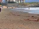 The beach