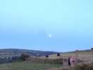 Presque pleine lune.