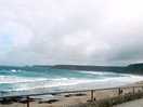 Sennen cove has a lovely walk around lands end .