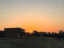 Sunrise from our pitch
