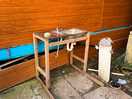 Washing up area