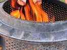 You can rent a fire pit with logs for £15 then £5 per bag of logs. the bag was huge.