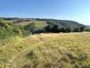 View of the campsite from up the hill