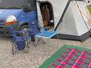 All set up ready to chill for four nights 😀